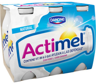 Actimel pack 6×100 g.