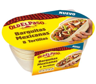 Barquitas mexicanas Old El Paso 8 unid.