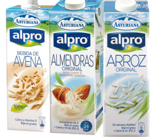 Bebida Alpro almendra sin azúcar 1  lt.