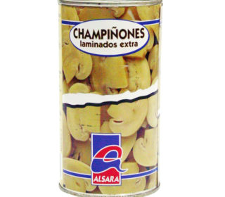 Champiñón laminado Alsara 180 g.