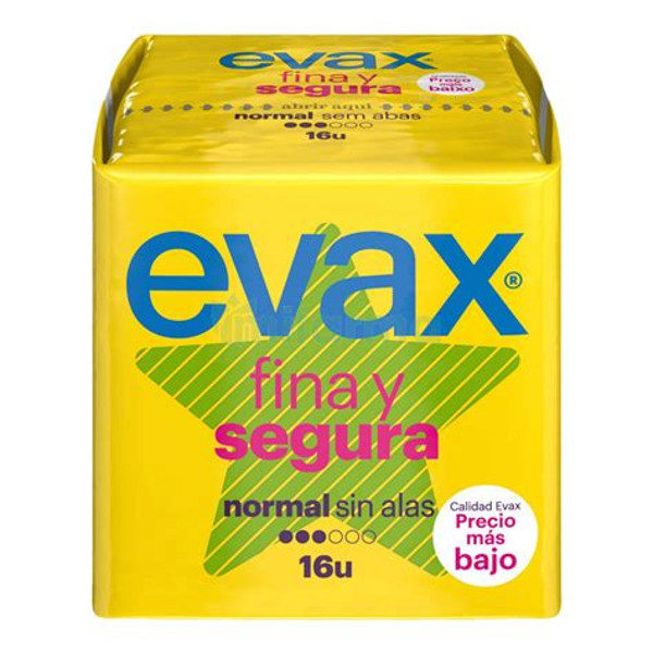 Compresas Evax F&S normal 16 unid.