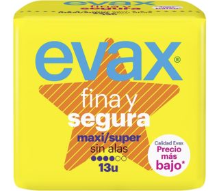 Compresas Evax F&S maxi 13 unid.
