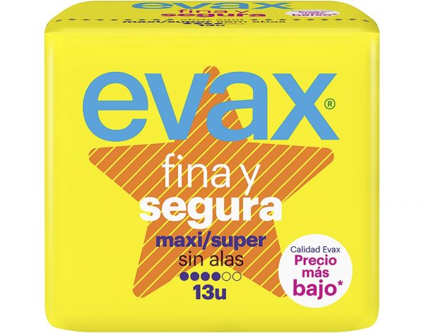 Compresas Evax F&S maxi 13 unid.