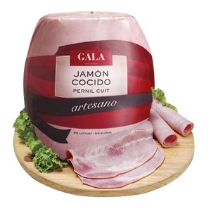 Jamón cocido artesano Gala La Selva, 250 g.