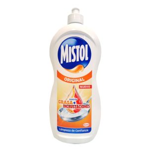 Lavavajillas Mistol clásico 900 ml.