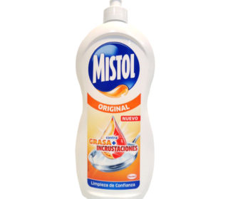 Lavavajillas Mistol clásico 900 ml. Lavavajillas Mistol clásico 900 ml.