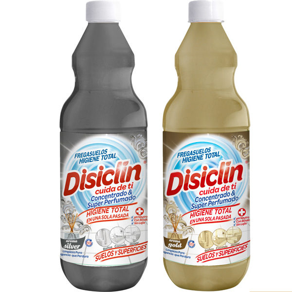 Limpiahogar Disiclín 1 l. (Silver, Gold, Imperial, pétalos o citron)