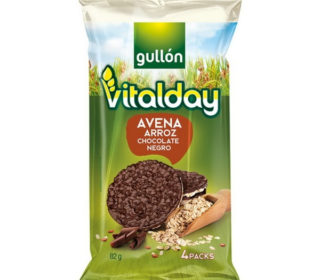 Tortitas avena/arroz/choco Gullón pack 4 unid.