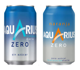 Aquarius Zero lata 33 cl. Aquarius Zero lata 33 cl.
