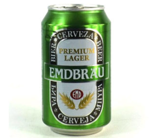 Cerveza Emdbrau lata 33 cl.