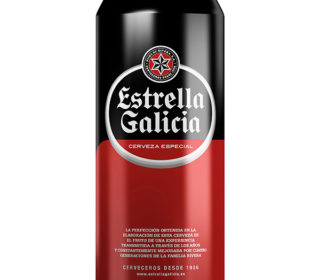 Cerveza Estrella de Galicia lata 33 cl. Cerveza Estrella de Galicia lata 33 cl.
