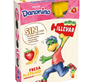 Danonino Pouch fresa/plátano pack 4×70 g. Danonino Pouch fresa/plátano pack 4×70 g.