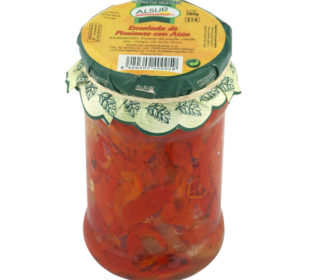 Ensalada pimientos/atún Alsur 275 g.