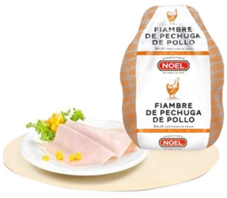 Fiambre pechuga de pollo Noel, 250 g. Fiambre pechuga de pollo Noel, 250 g.