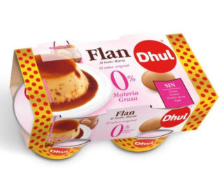 Flan de huevo 0% m.g. Dhul pack 4×100 g. Flan de huevo 0% m.g. Dhul pack 4×100 g.