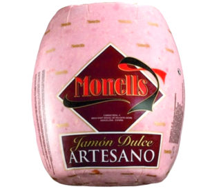 Jamón cocido artesano Monells, 250 g. Jamón cocido artesano Monells, 250 g.