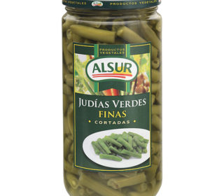 Judías verdes finas Alsur tarro 360 g. Judías verdes finas Alsur tarro 360 g.