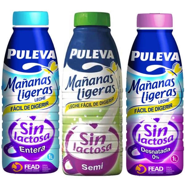 Leche s/lactosa Puleva desnatada 1 Lt