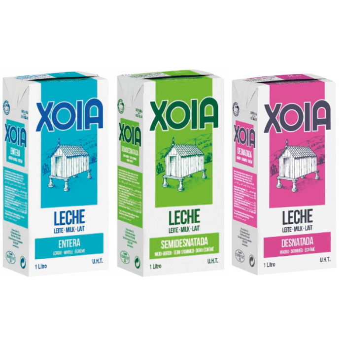 Leche Xoia L. (entera, semi o desnatada) - Alcoop