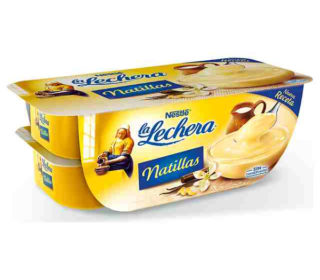 Natillas La Lechera pack 4×115 g. Natillas La Lechera pack 4×115 g.