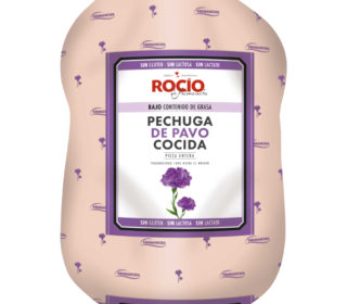 Pechuga de pavo cocida Placeres, 250 g.