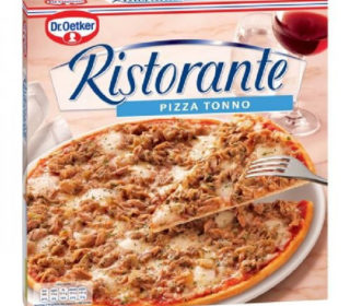 Pizza Ristorante atún 330 g. Pizza Ristorante atún 330 g.