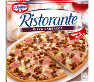 Pizza Ristorante barbacoa 350 g. Pizza Ristorante barbacoa 350 g.