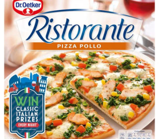 Pizza Ristorante pollo 355 g. Pizza Ristorante pollo 355 g.