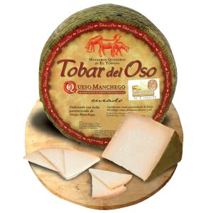 Queso oveja curado D.O. "La Mancha" Tobar del Oso, 250 g.