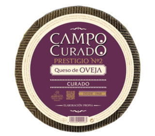 Queso puro oveja añejo Campo Curado 250 g. Queso puro oveja añejo Campo Curado 250 g.