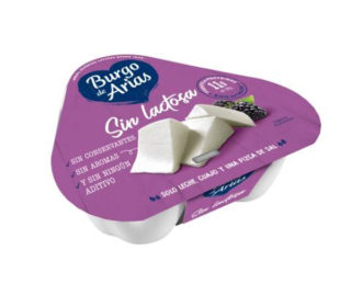 Queso burgos Arias sin lactosa pack 3×72 g. Queso burgos Arias sin lactosa pack 3×72 g.