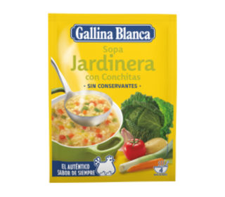 Sopa Gallina Blanca jardinera 71 g. Sopa Gallina Blanca jardinera 71 g.