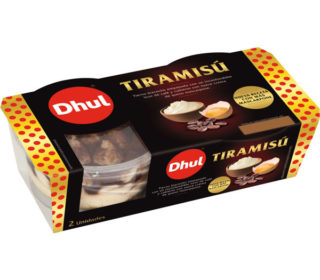 Tiramisú Dhul pack 2×80 g. Tiramisú Dhul pack 2×80 g.