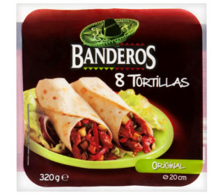 Tortillas trigo Banderos 320 g. Tortillas trigo Banderos 320 g.
