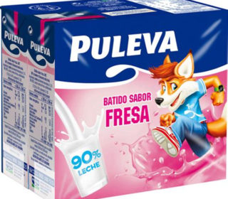 Batidos Puleva fresa pack 6×200 ml.