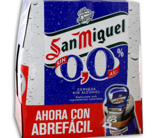 Cerveza San Miguel 0,0 pack 6×25 cl. Cerveza San Miguel 0,0 pack 6×25 cl.