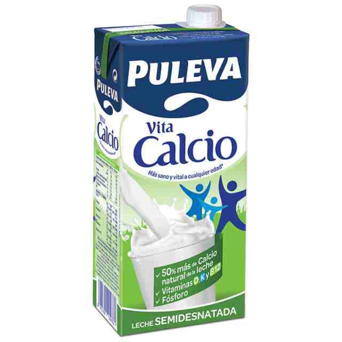 Leche vita calcio Puleva semi L. - Alcoop