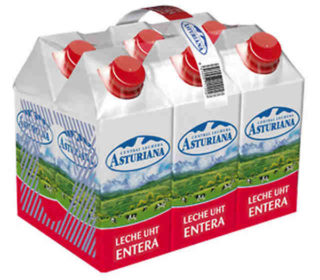 Leche entera Asturiana 500 ml.