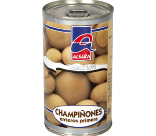 Champiñón entero Alsara 180 g. Champiñón entero Alsara 180 g.