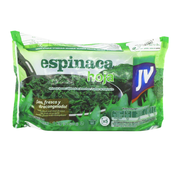 Espinacas J.V. bolsa Kg.