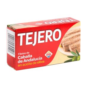 Filete caballa a/oliva Tejero 80 g.