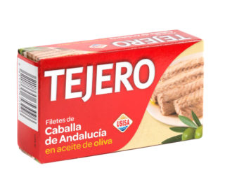 Filete caballa a/oliva Tejero 80 g. Filete caballa a/oliva Tejero 80 g.