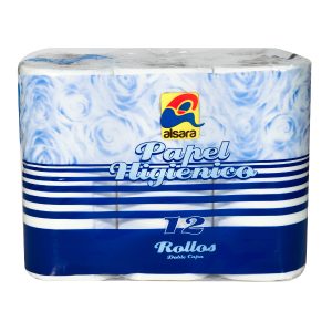 Papel higiénico Alsara 2c 12 rollos