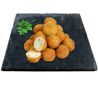 Bolitas de pollo con queso cheddar, Kg. Bolitas de pollo con queso cheddar, Kg.