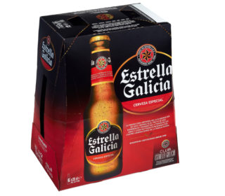 Cerveza Estrella Galicia pack 6×25 cl.
