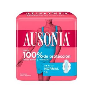 Compresas Ausonia normal alas:14 u.