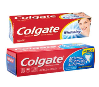 Dentífrico Colgate lpp blanqueante 75 ml.