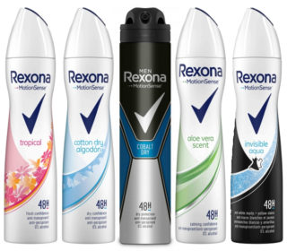Desodorante spray Rexona 200 ml.