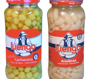 Garbanzos o alubias Luengo tarro 400 g.