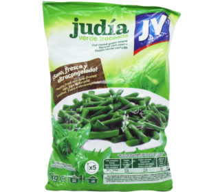 Judías verdes troceadas J.V. bolsa kg.